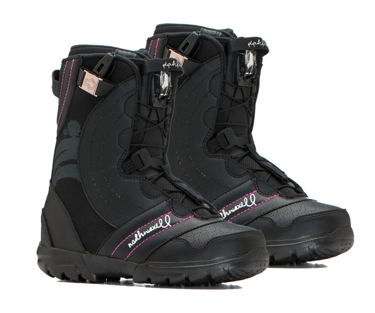 Northwave Dahlia SL Speed Lace Snowboard Boots Black Pink Womens