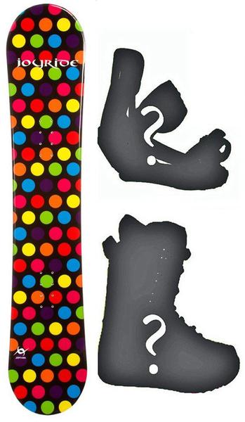 140cm Joyride Clown Rocker Womens Blem Snowboard, Build a Package with Boots and Bindings.