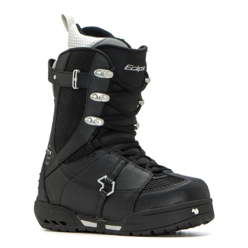 Northwave Eclipse Snowboard Boots Black Silver Womens 6-6.5