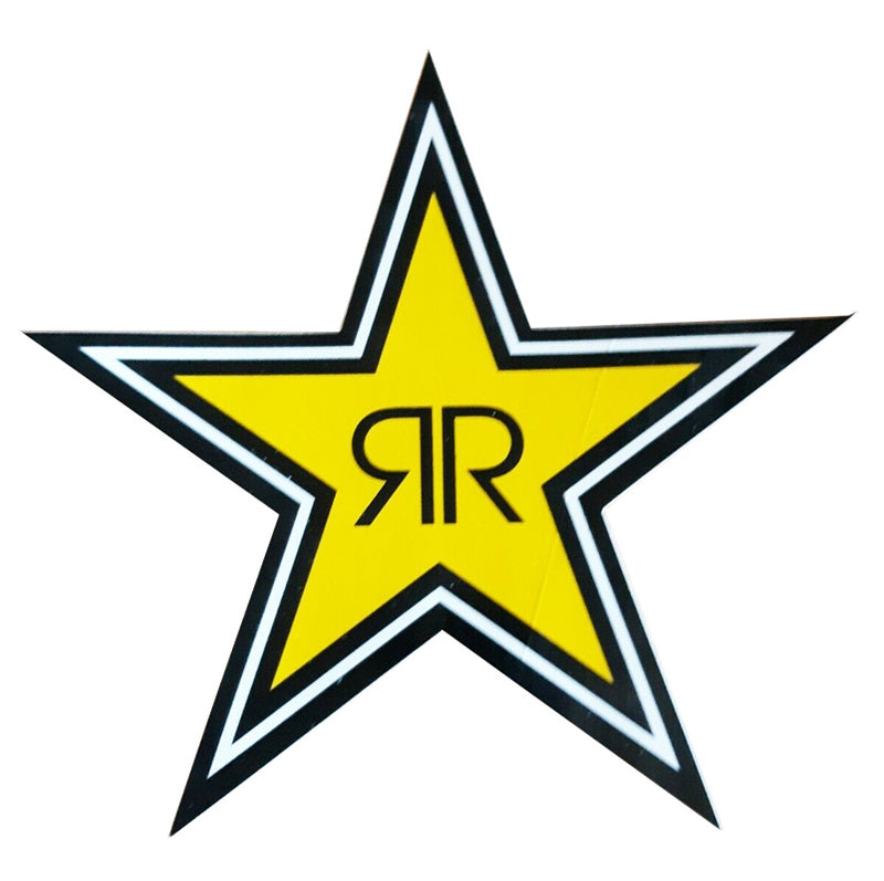 Rockstar Energy Drink Sticker Star Logo Vinyl Decal 7" Large