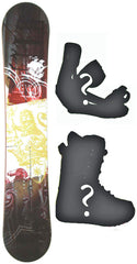 153cm  Sapient Descend W-Rocker Snowboard, Build a Package with Boots and Bindings