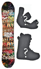 153cm ACC Casino Rocker Snowboard, Build a Package with Boots and Bindings.