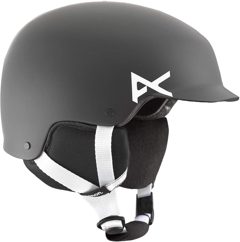 $100 Burton ANON Scout Visor Youth S 49-51 BLACK Ski Snowboard Helmet AR371 NEW