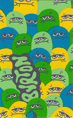Burton Snowboard Sticker Green Gobblin Hate 3.5