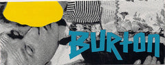 Burton Snowboard Sticker Social Restricted 4