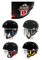 Used Burton Helmet Progression Red Skycap Snowboard Ski  XS S M L XL