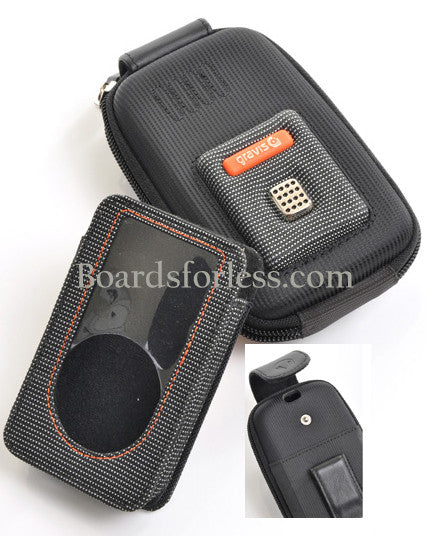 Gravis by Burton Ipod Camera Case Leather & Poly Hard Case