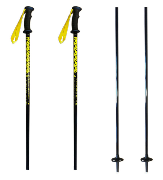 k2 comp 16 ski poles Composite Power Rental Poles, Ski Skiing Pole with Tab Grip, Bl HJC H70 SA2020 Auto Size:S-M  48cm to 55cm (18 7/8