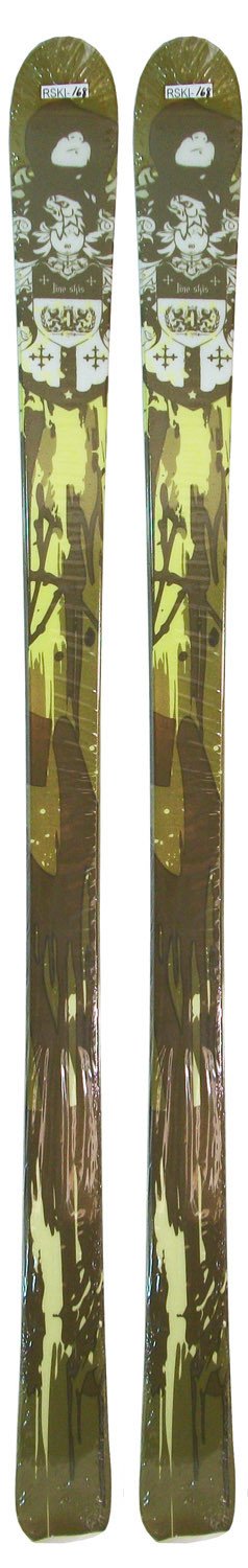 155cm Line Prophet Green Brown Shape Skis Blemished 11.2x7.4x10cm "Last-1"
