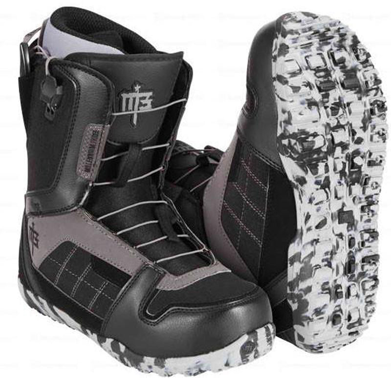 M3 Arsenal Speedlace Snowboard Boots Sizes Mens 8 Black/Grey