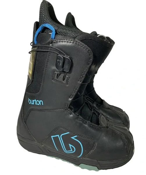 Burton Progression SZ Speed Lace Women's USED Snowboard Boots Size 7.5 Black