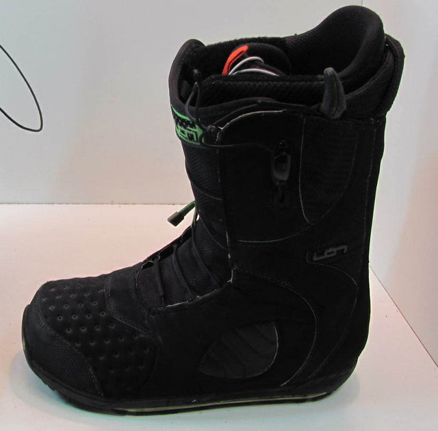 burton ion mens snowboard boots Burton Ion Speed Lace USED Snowboard Boots Men's Size 9.5 Black