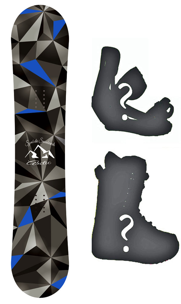 Symbolic Arctic 2023 Hybrid Rocker Snowboard 160-163-168-170cm Wide