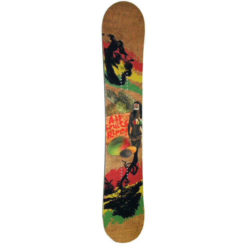 154cm 802 Rasta All-Fruits-Ripe Twin All Mountain Camber MJ Snowboard