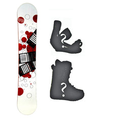 157cm  Dub Orbital  Mens Snowboard or Build a Package with Boots and Bindings