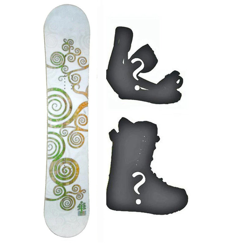 154cm Monix Harmony Womens Camber Snowboard or Build a Package with Boots and Bindings