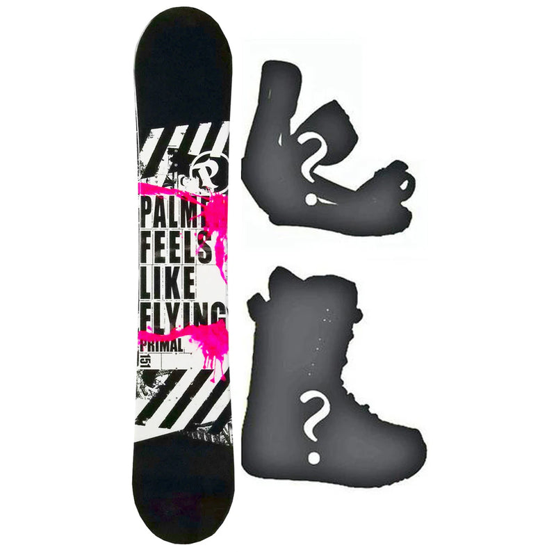 151cm Palmer Primal Camber Mens Snowboard, Build a Package with Boots and Bindings.