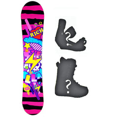 140cm Stella Rich Pink Camber Womens Snowboard, Build a Package with Boots and Bindings.