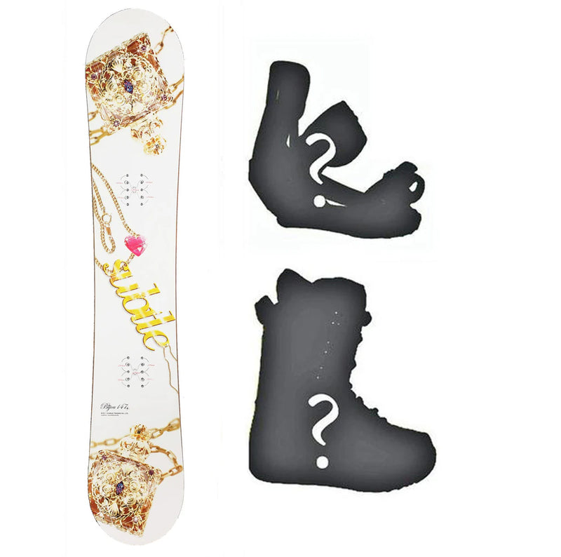 147cm Subtle Byou Chanel rocker Womens Snowboard or Build a Package With Boots And Bindings