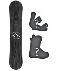 Symbolic Knotty Wood Grain 2024 Snowboard 160-163cm Wide