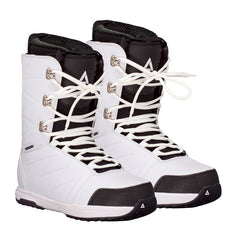 Airtracks Star White Mens Snowboard Linered Boots Sizes 5.5, 6, 7, 7.5,8.5,9 White