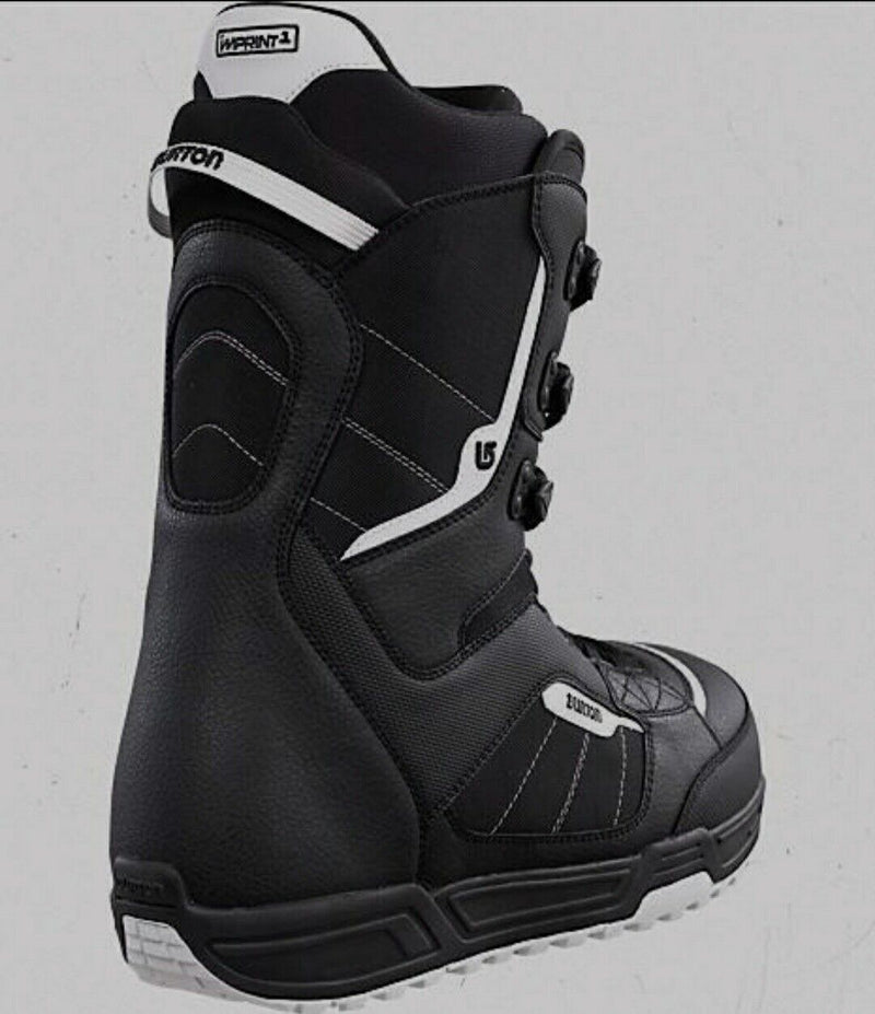 burton invader snowboard boots Burton Invader Mens Lace Linered Snowboard Boots Black Mens 8 Imprint