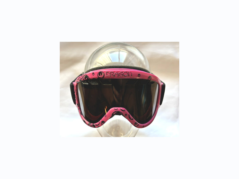 Dragon Alliance Snowboard Ski D1 Xt Goggles Pink Icon Logo d1xt