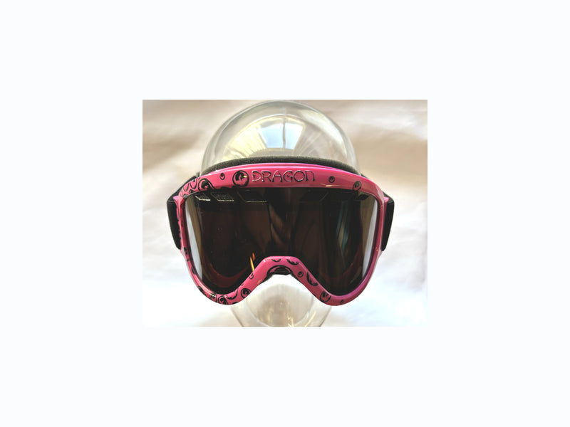 dragon d1 goggles Dragon Alliance Snowboard Ski D1 Xt Goggles Pink Icon Logo d1xt