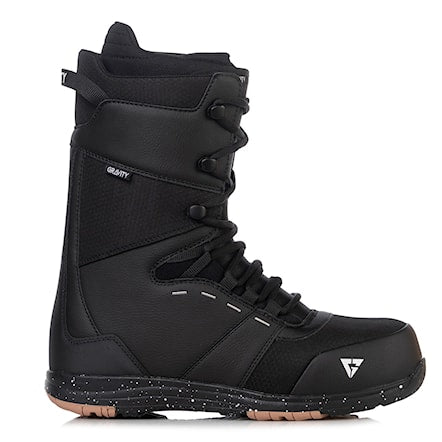 Gravity Void Black Gum Womens Snowboard Boots Size 8-9.5-10.5