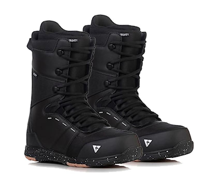 Gravity Void Black Gum Mens Snowboard Linered Boots Sizes 7-8.5-9.5