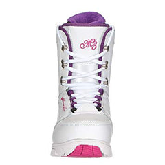 M3 Cosmo Womens Blem Snowboard Boots Linered Size 10 White