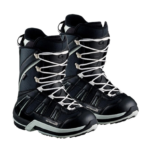 Northwave Freedom Snowboard Boots Black Gray, Womens 7(Kids5)