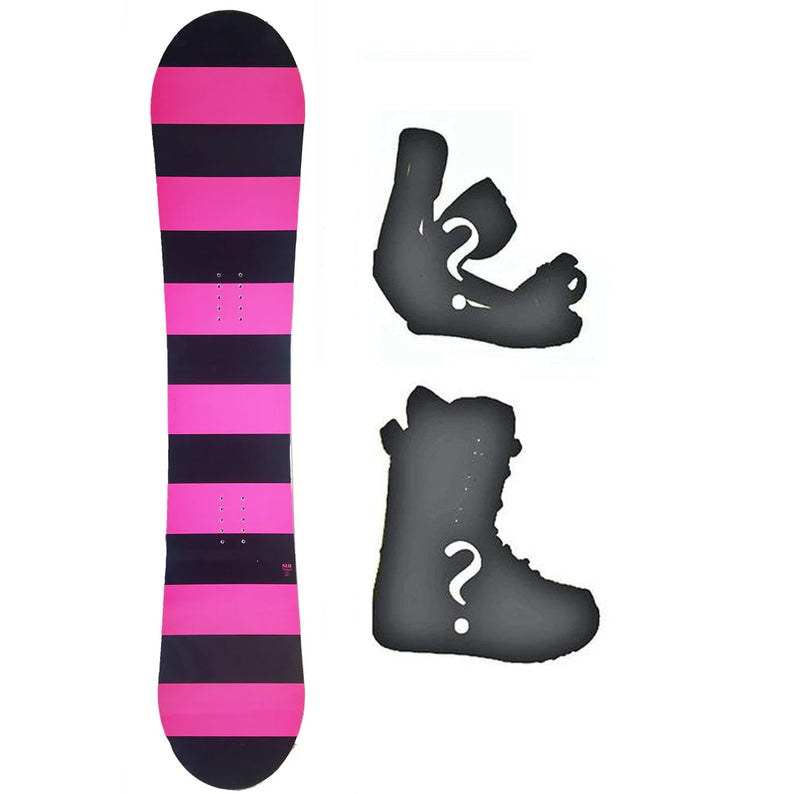 140cm Slq DC Full Out W-Camber Womens Girls Snowboard, Build a Package with Boots and Bindings.