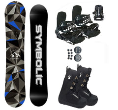 Symbolic Arctic Women's Snowboard And Bindings With Boots 3PC Complete Package