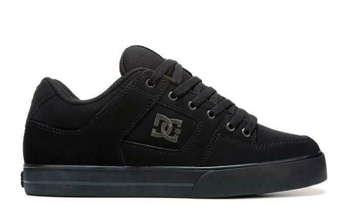 DC Pure Skate Shoes Pirate Black Out Skateboard Mens 17 NEW WS15 300660