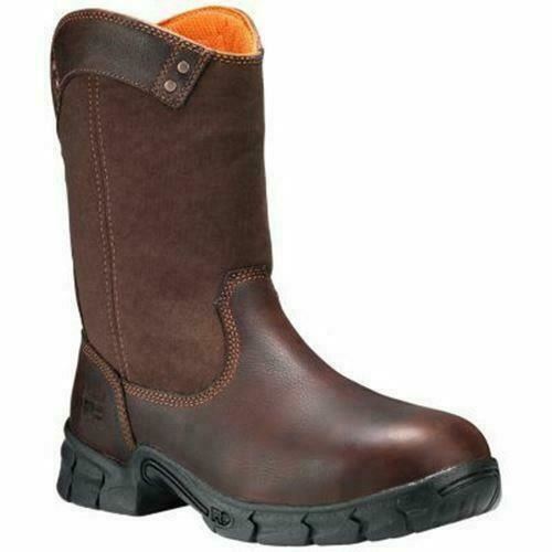 $190 Timberland PRO Men's 7 Excave Wellington Steel Toe Work Boot Shoes Ar73 NEW