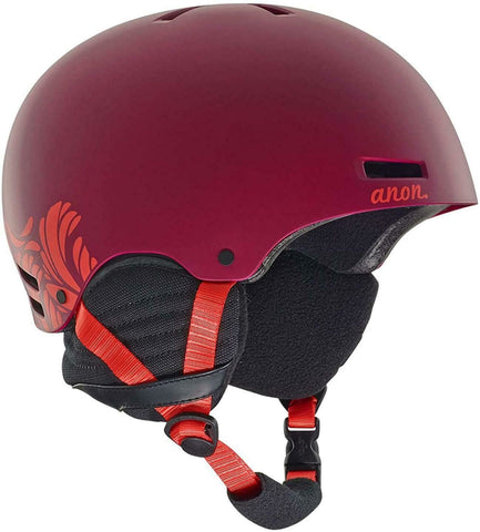 $120 Burton ANON Greta Helmet Women XL 61-63cm Purple Ski Snowboard Helmet AR357