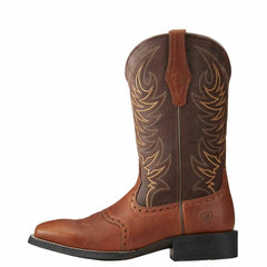 $180 Ariat Sport Sidewinder Cowboy Boots Men 9.5 EE Wide AR219 Work Square Toe
