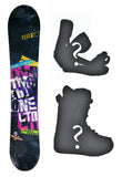 152cm 2B1 Danger LTD Camber Blem Snowboard, Build a Package with Boots and Bindings.