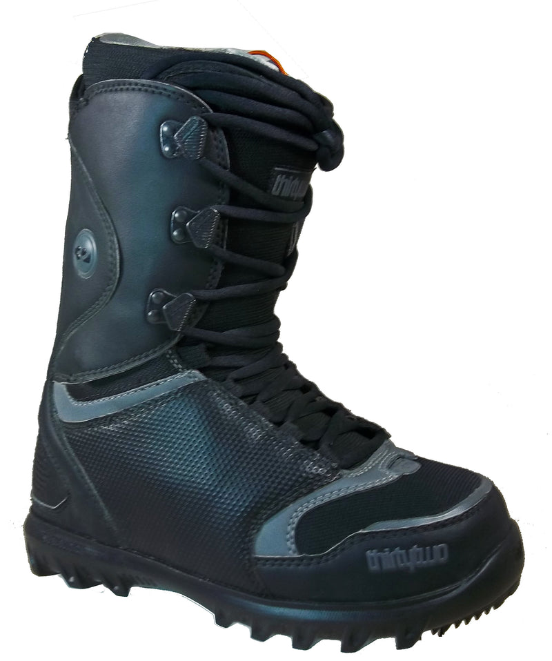 32 Lashed Snowboard Boots Size Mens 9 Black/Grey