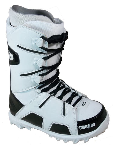 32 Lashed Snowboard *Blem* Boots Size Mens 7 Black/White