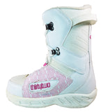 32 Lashed *Blem* Snowboard Boots Size Girls 2 Pink/White