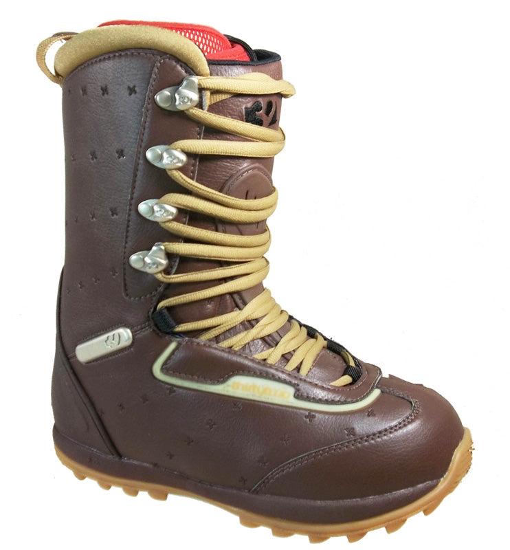 32 Tm-One Men's Size 7 Snowboard Boots Brown-Gum