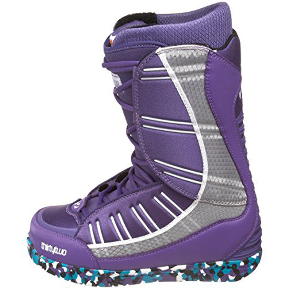 32 Ultra Light Snowboard Boots Size Mens 9 Purple/White