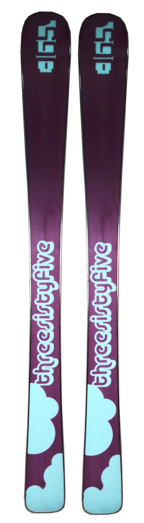 110cm 365 Andromeda Girls DH Skis Threesixtyfive 2nd Blue Purple