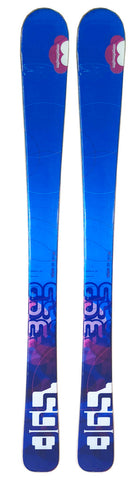 130cm 365 Andromeda Girls DH Skis Threesixtyfive 2nds Blue Purple