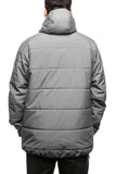 686 Warmix Puffy Jacket 10k Snowboard Ski Jacket Grey Men XL