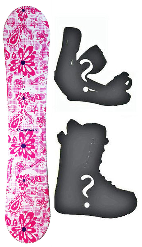 140cm Airwalk Island Camber Womens Snowboard, Build a Package with Boots and Bindings.