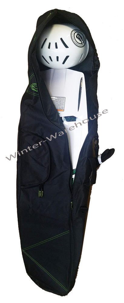  Capix SEMI Padded Black Snowboard SKI Bag W/Carry