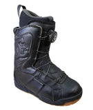 DC Emblem Youth Boa Blem Snowboard Boots Size 5- Euro 37 Black.